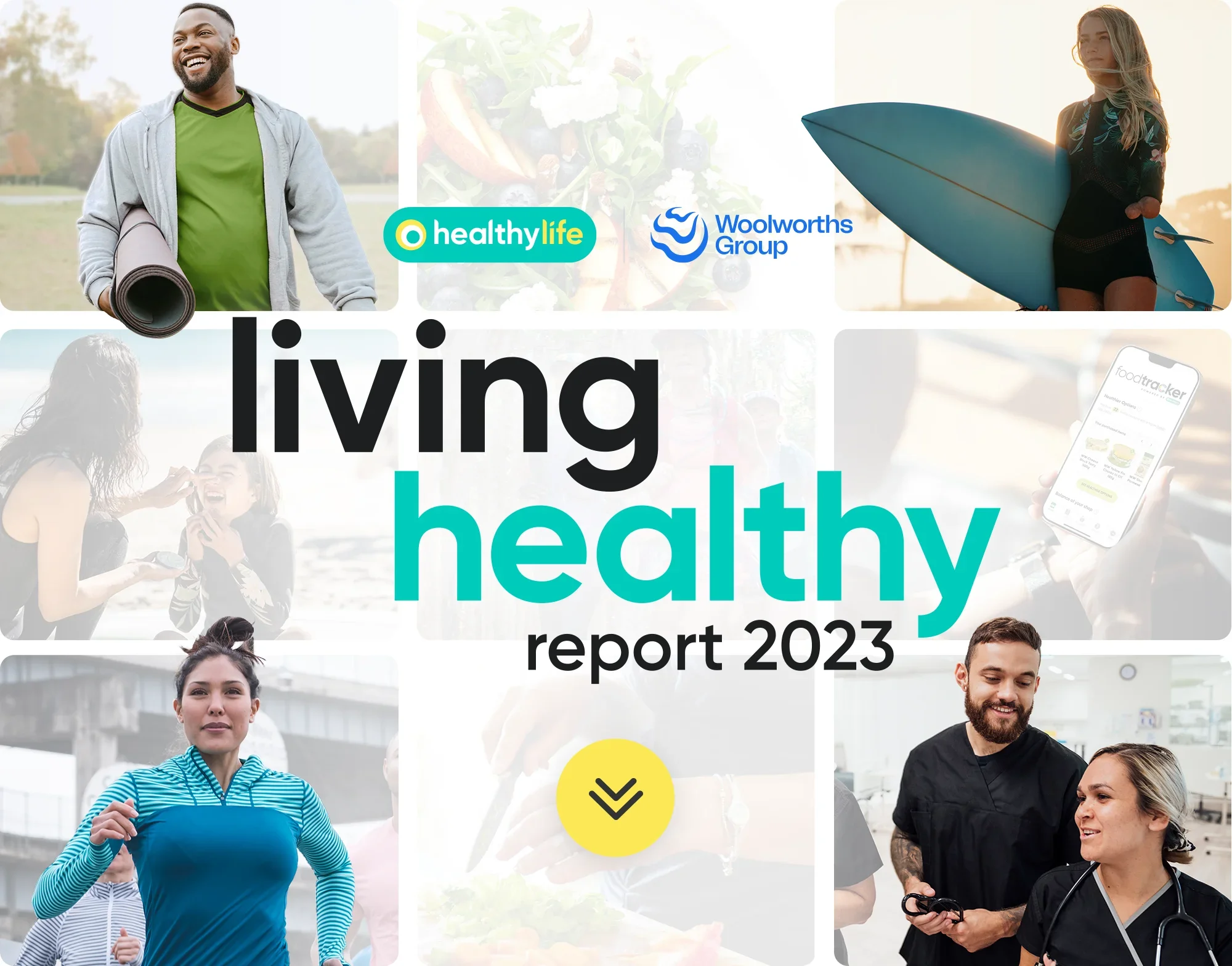 Living Healthy Report 2023 healthylife and Woolworths Group